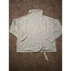 Simply‎ Vera Wang LS Top Mock Neck Soft Short Waisted Shirt XXL Excellent Cond!